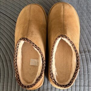 BearPaw Tan Women's Shoes with Braided Trim